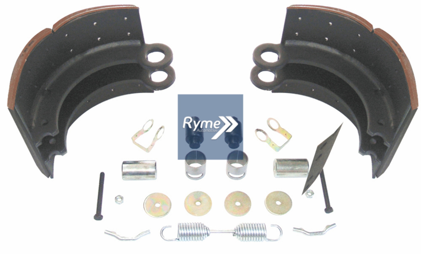 KIT LINED BRAKE SHOES 15'